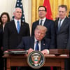 Trump Signs Phase One Trade Deal