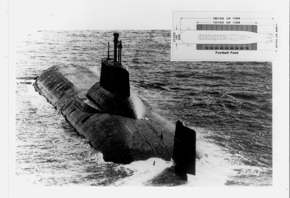 Typhoon-Class Submarine.