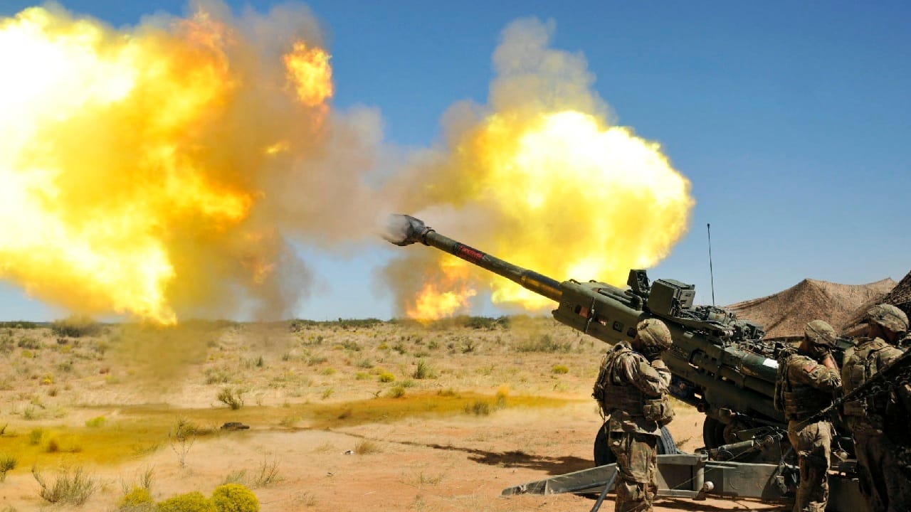 M777 Artillery Like in Ukraine