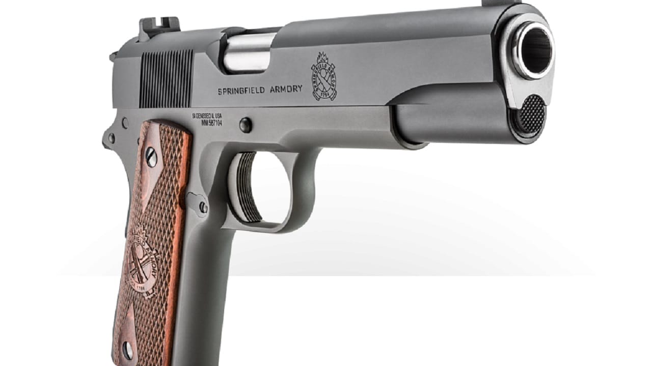 Colt 1911 A1 or 70 Series Grip Safety Blue/Parkerized Finish 