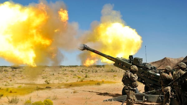 M777 Artillery Like in Ukraine