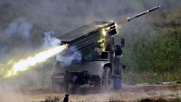 Artillery Attack in Ukraine