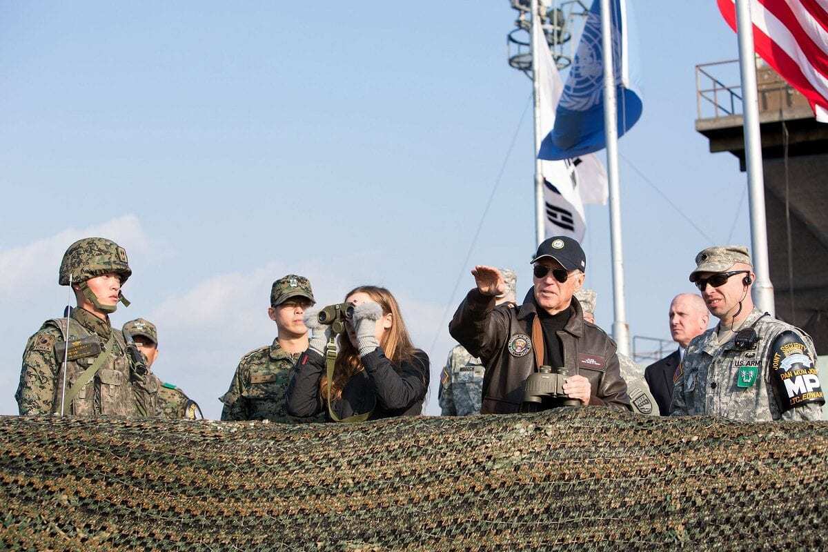 Joe Biden at the DMZ