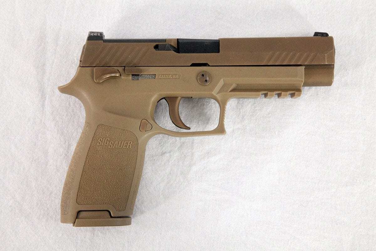 Photograph of the XM17/XM18 Modular Handgun