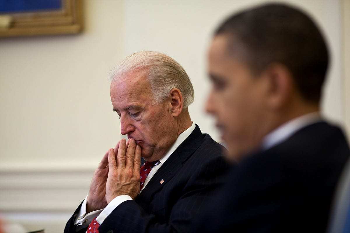 Joe Biden in Deep Thought