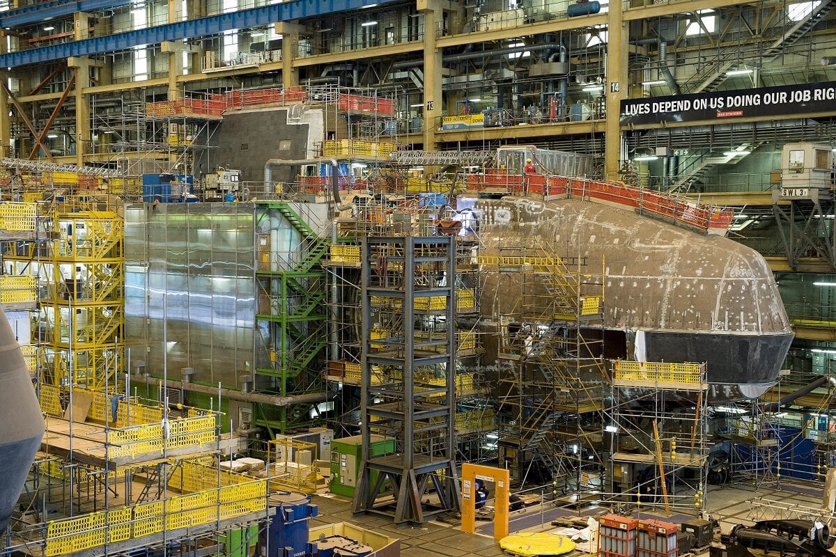 Astute-class submarine Audacious