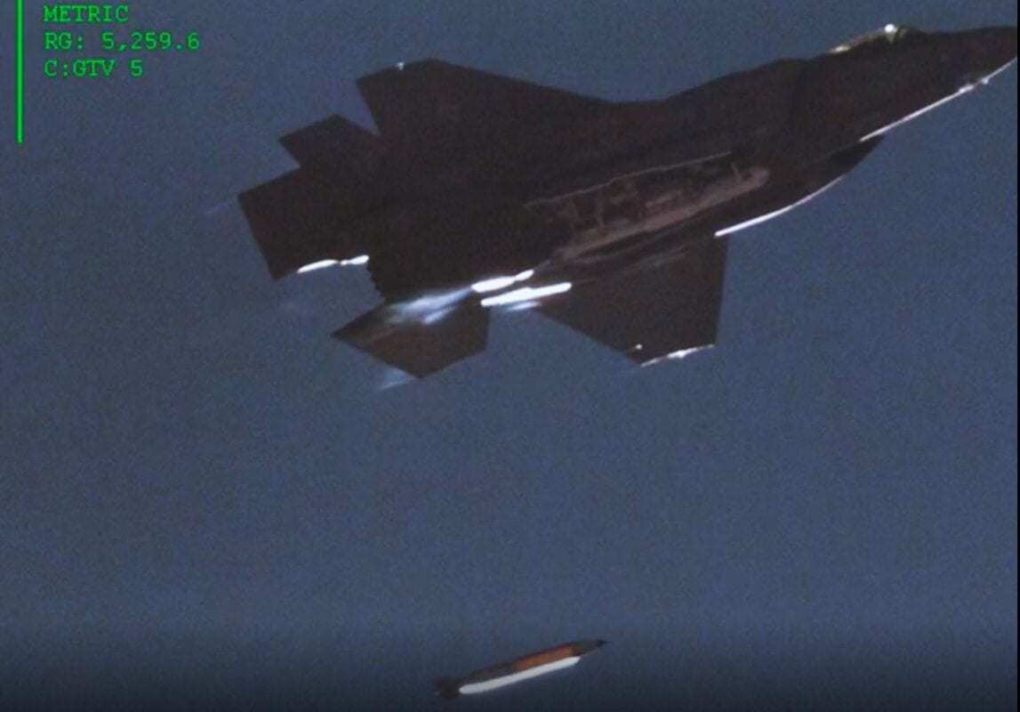F-35 Nuclear Bomb Test