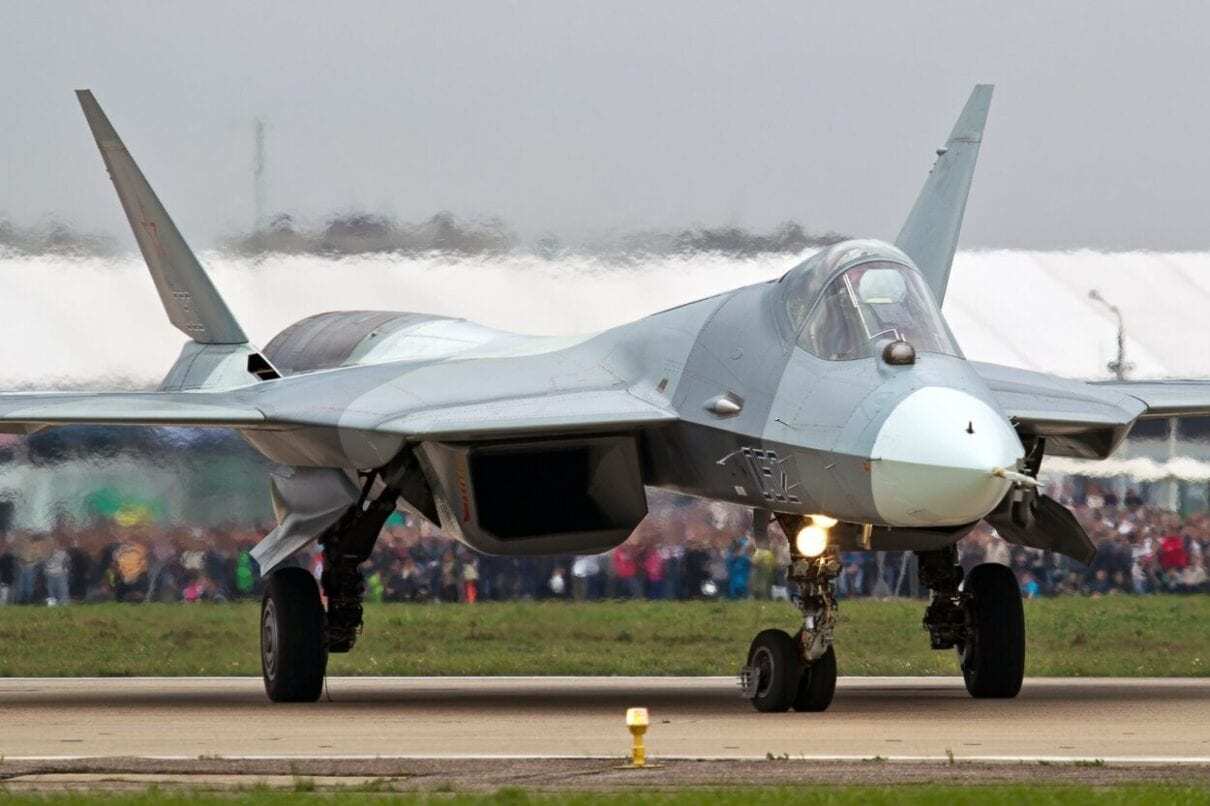 Russia's Su-57 Stealth Fighter.