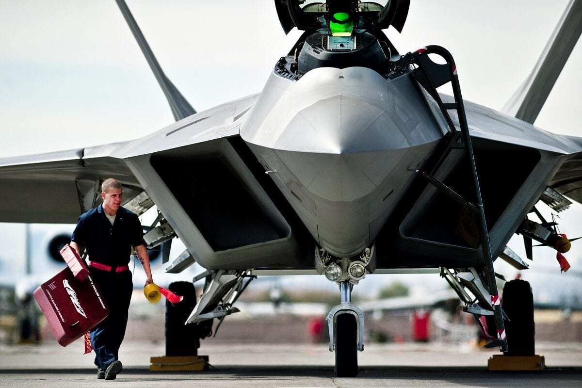 F-22 in 2011