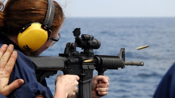 M4 Carbine Firing