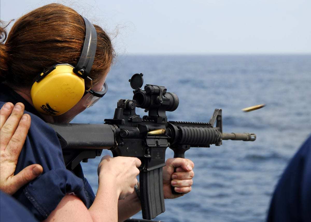 M4 Carbine Firing