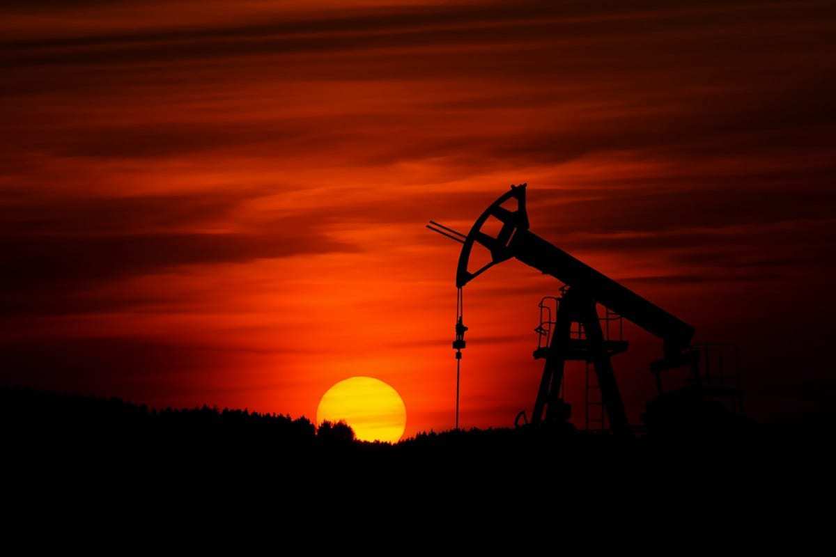 Oil Jack in the Sunset