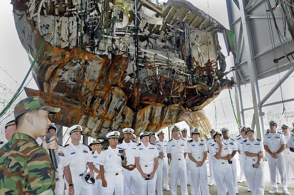 Cheonan Wreckage