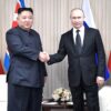Kim Jong Un 2019 with Putin