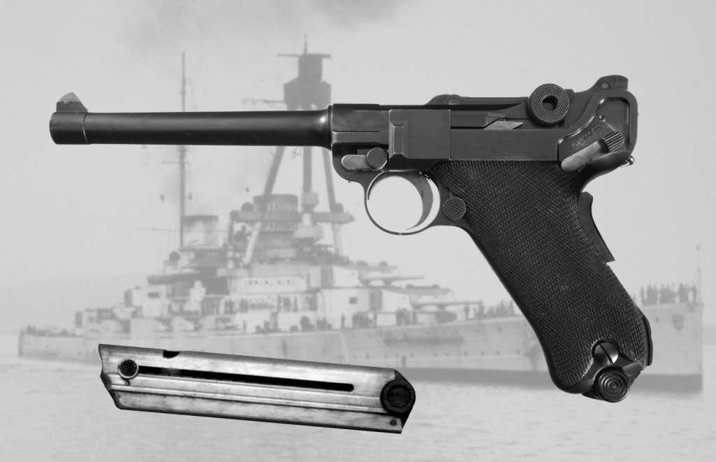 Luger for German Navy. Image Credit: Creative Commons.