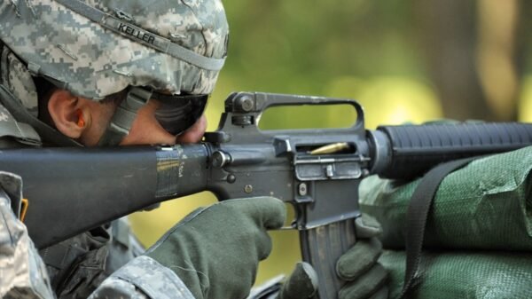 M16 Rifle (M16A2 Version). Image: Creative Commons.