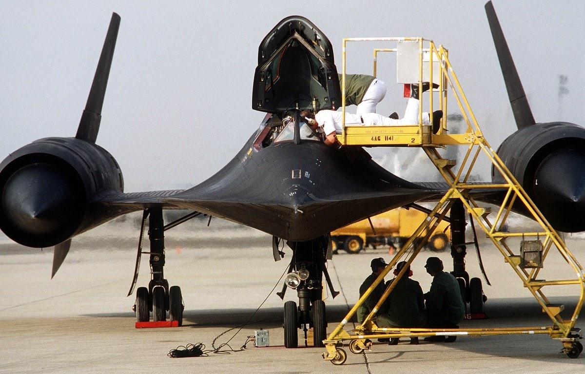 SR-71 Blackbird aircraft