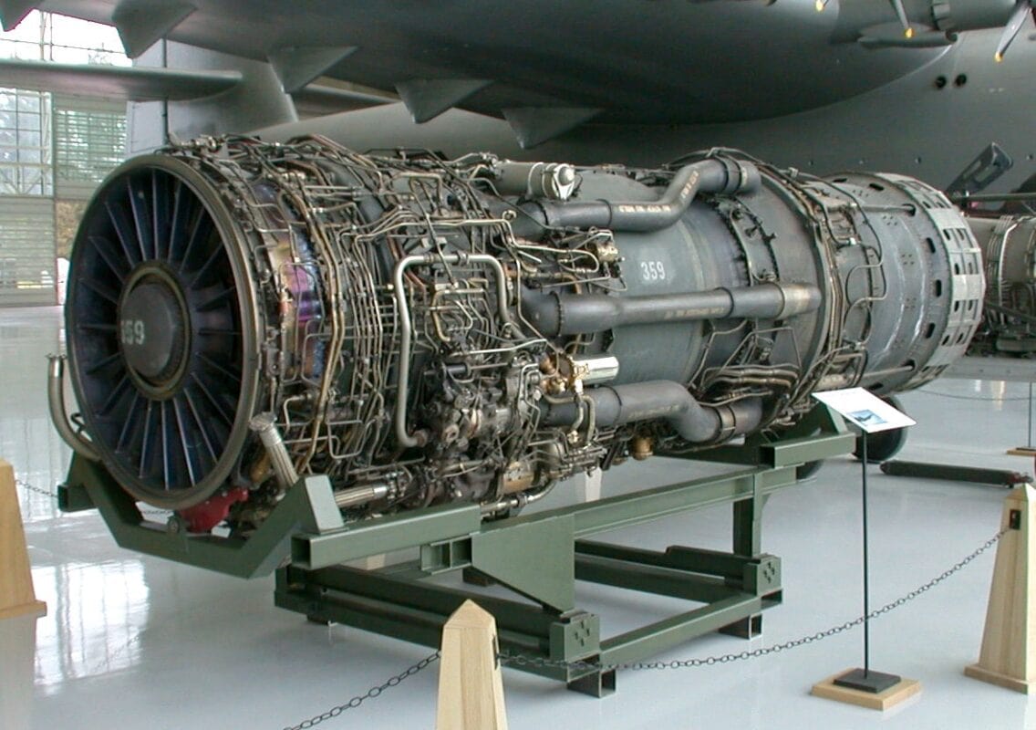 SR-71 Engine from Pratt & Whitney J58