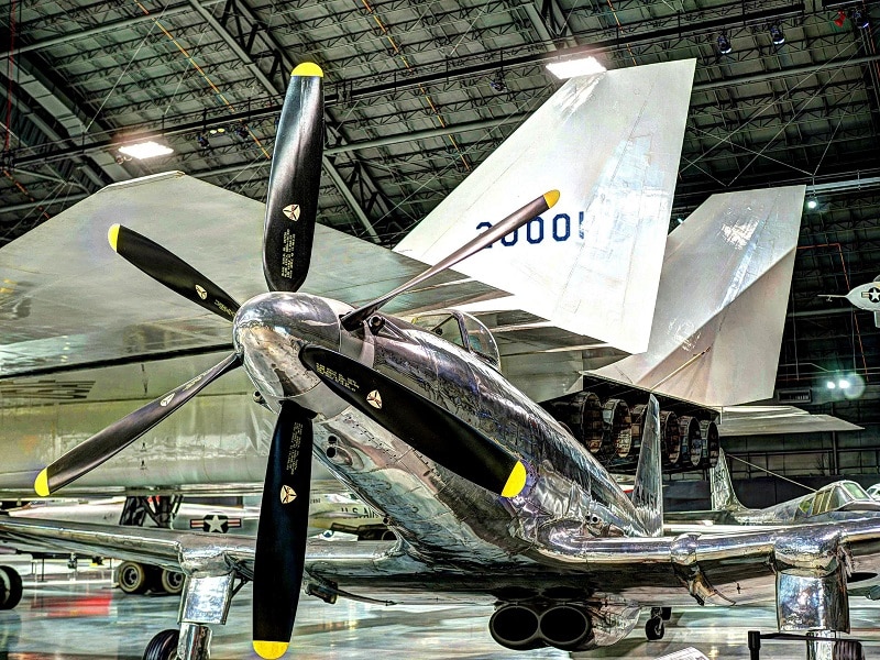 Fisher P-75 Eagle on display at the National Museum of the USAF in the fourth building which opened in 2016.