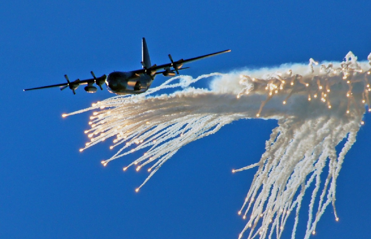 Military Parachute Flares
