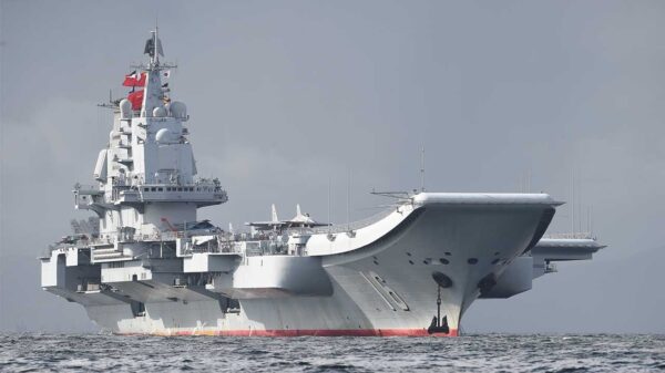 China Aircraft Carrier Battlegroup