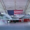 The Air Force’s newest fighter, the F-15EX Eagle II, was revealed and named during a ceremony, April 7, 2021, at Eglin Air Force Base, Fla. The aircraft will be the first Air Force aircraft to be tested and fielded from beginning to end, through combined developmental and operational tests. (U.S. Air Force photo by Samuel King Jr.)