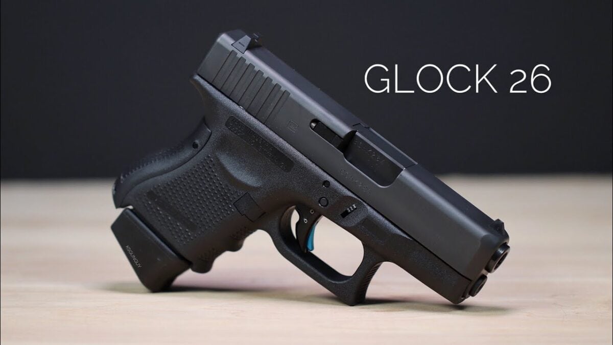Glock 26. Image: Screenshot. 