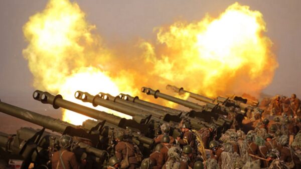 North Korea Artillery