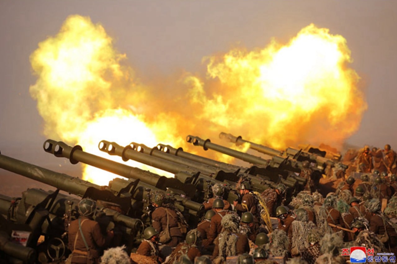 North Korea Artillery