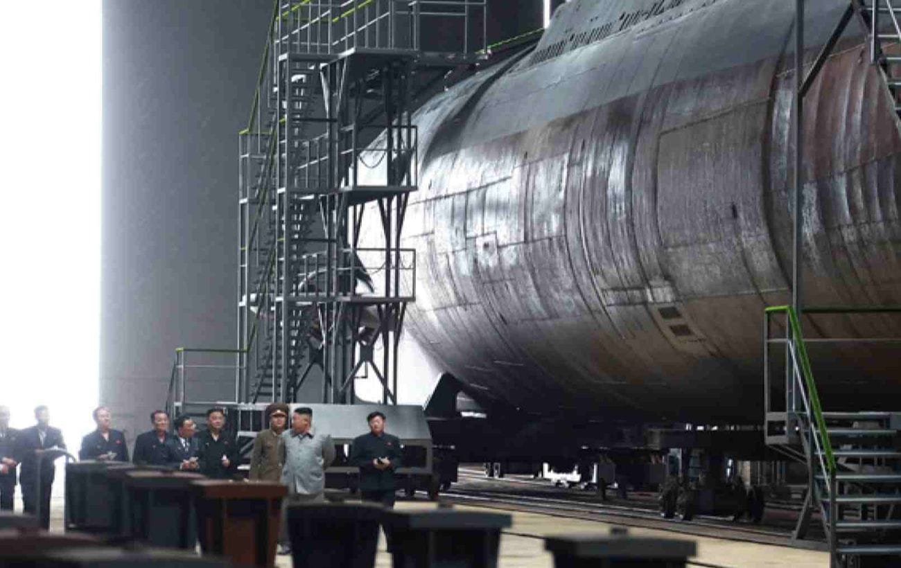 North Korea New Submarine