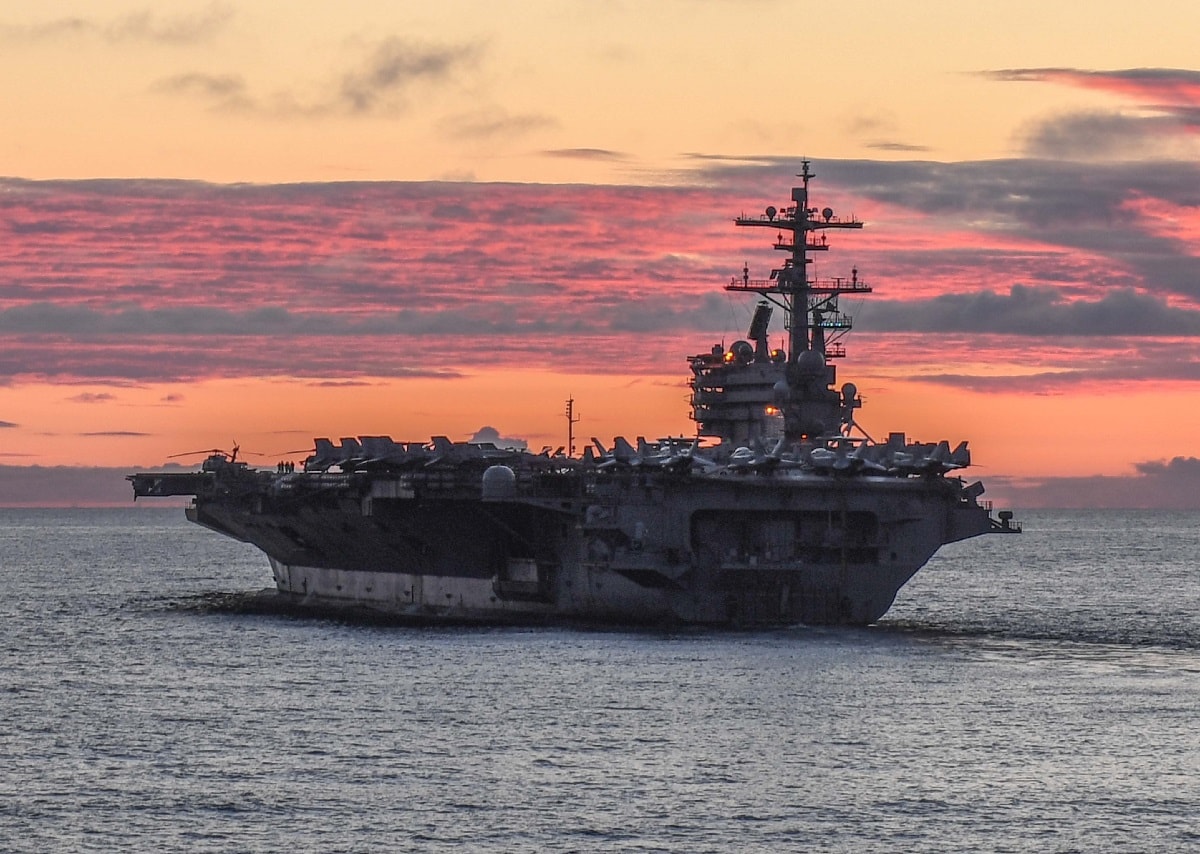 The U.S. Navy Just Loaned NATO a Nimitz-Class Aircraft Carrier