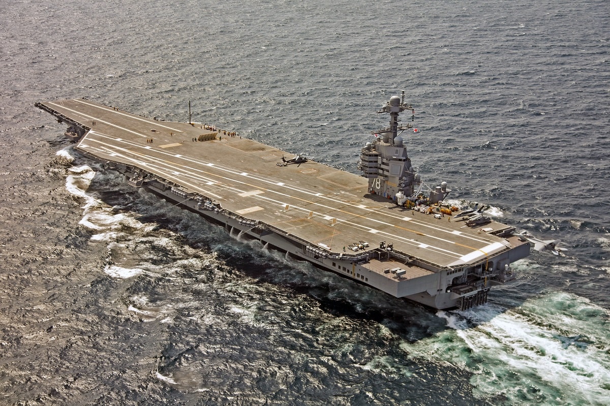 The Navy's Most Powerful Aircraft Carrier Is Nearly Ready