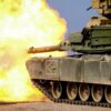 A M1 Abrams tank from 5th Squadron, 4th Cavalry Regiment, 2nd Armored Brigade Combat Team, 1st Infantry Division, fires a round during a Combined Arms Live Fire Exercise (CALFEX) at Grafenwoehr Training Area, Germany, Mar 26, 2018. Image Credit: Creative Commons.