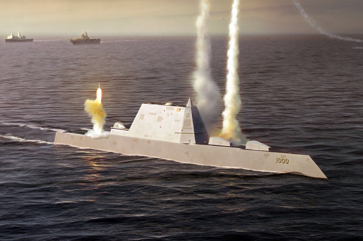 Zumwalt Stealth Destroyers