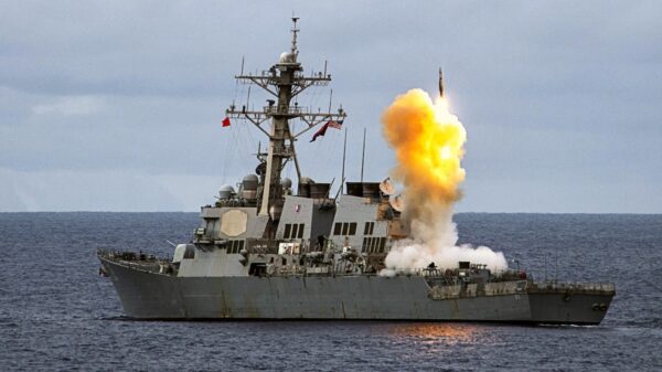 PHILIPPINE SEA (Sept. 19, 2016) The Arleigh Burke-class guided-missile destroyer USS Benfold (DDG 65) fires a standard missile (SM 2) at a target drone as part of a surface-to-air-missile exercise (SAMEX) during Valiant Shield 2016. Valiant Shield is a biennial, U.S. only, field-training exercise with a focus on integration of joint training among U.S. forces. This is the sixth exercise in the Valiant Shield series that began in 2006. Benfold is on patrol with Carrier Strike Group Five (CSG 5) in the Philippine Sea supporting security and stability in the Indo-Asia-Pacific region. (U.S. Navy photo by Mass Communication Specialist 2nd Class Andrew Schneider/Released)160919-N-XQ474-126