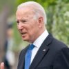 President Joe Biden and French President Emmanuel Macron talk prior to the first session of the G7 Summit on Friday, June 11, 2021, at the Carbis Bay Hotel and Estate in St. Ives, Cornwall, England. (Official White House Photo by Adam Schultz)