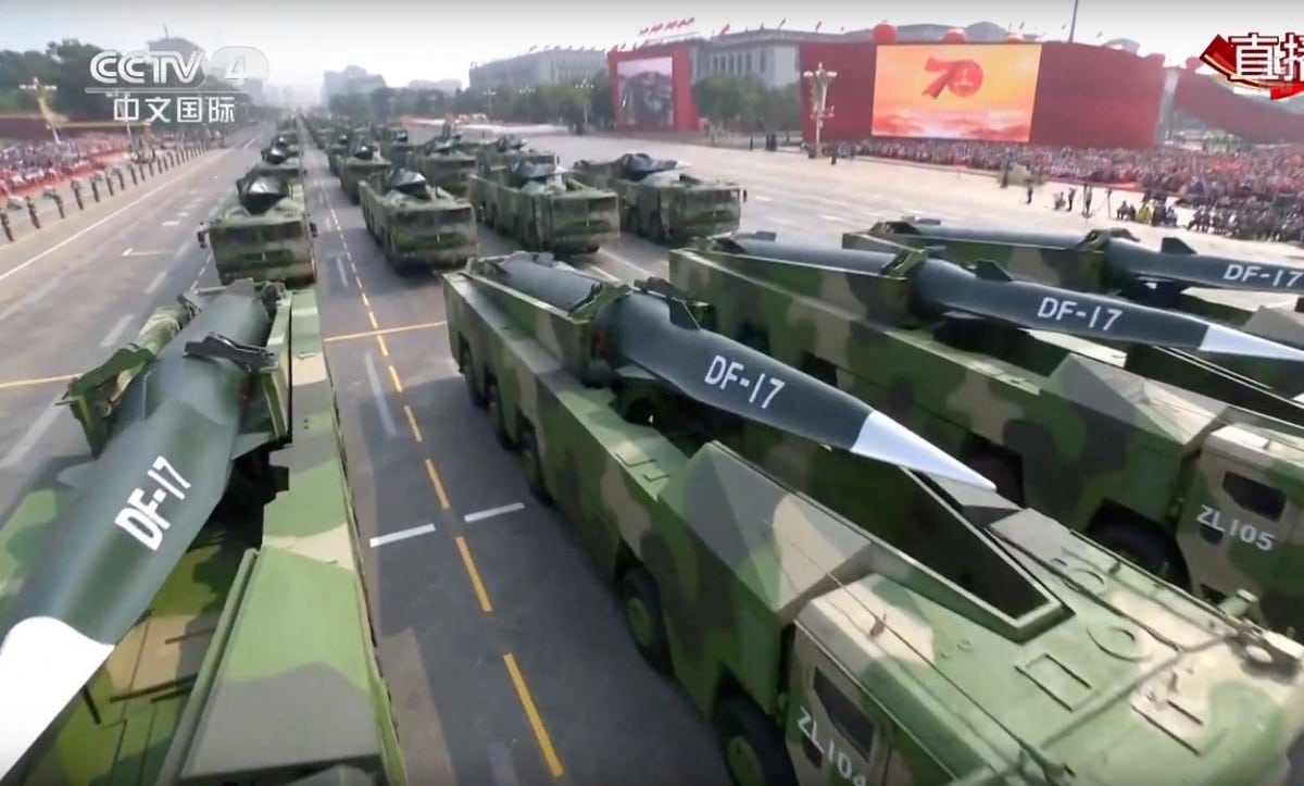 China's DF-17 Hypersonic Weapon: A Killer the U.S. Military Can't Match -  19FortyFive