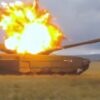 Russian Tank. Screenshot from video.