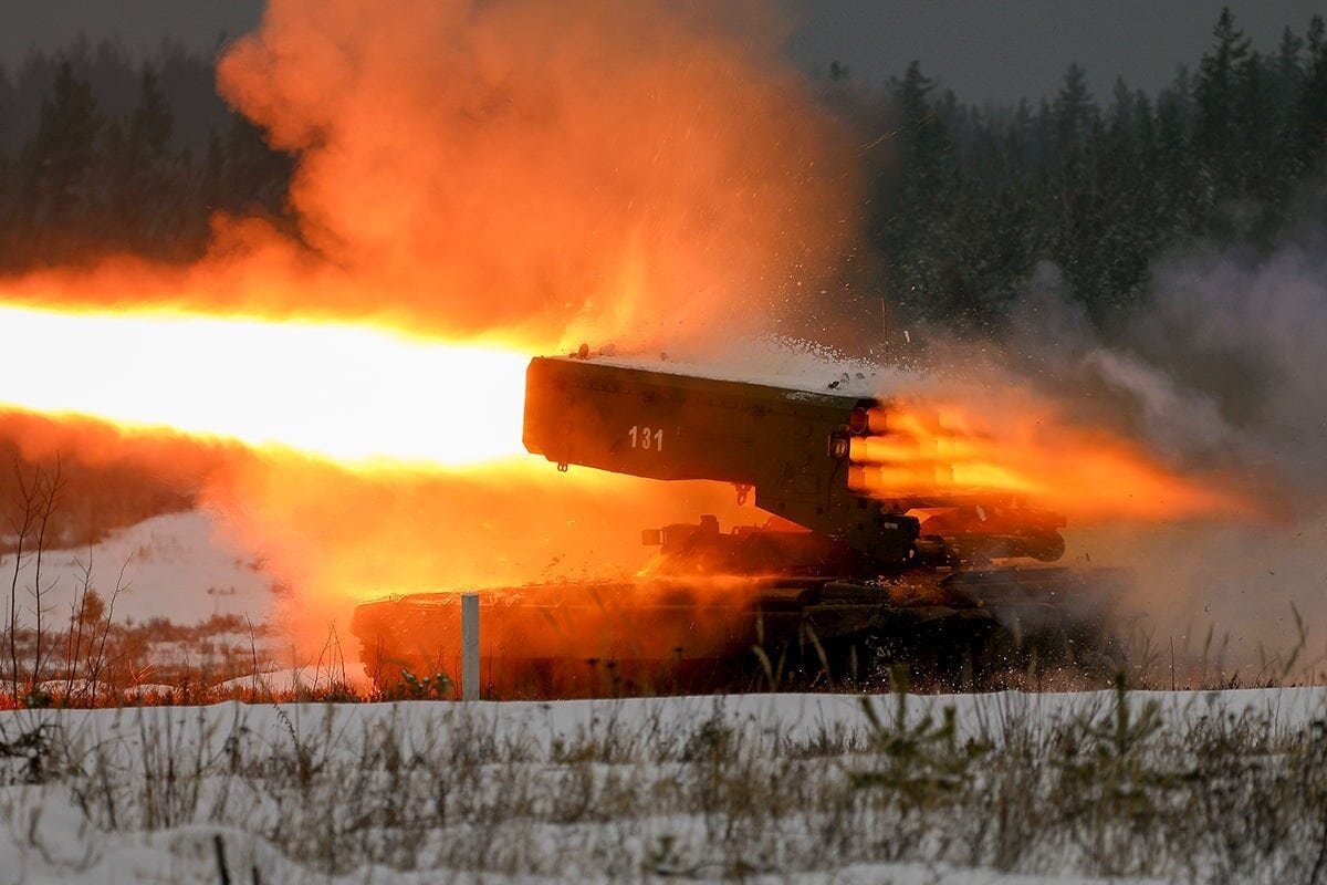 TOS-1A Thermobaric Weapons