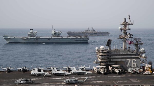 Three Aircraft Carriers