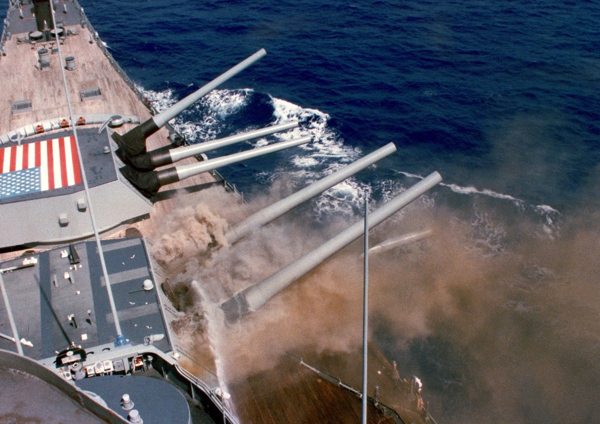 USS Iowa Accident