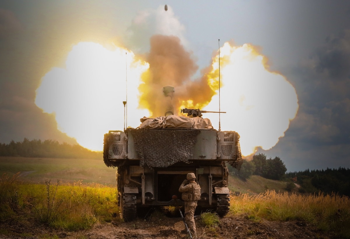 M109 Artillery Like in Ukraine