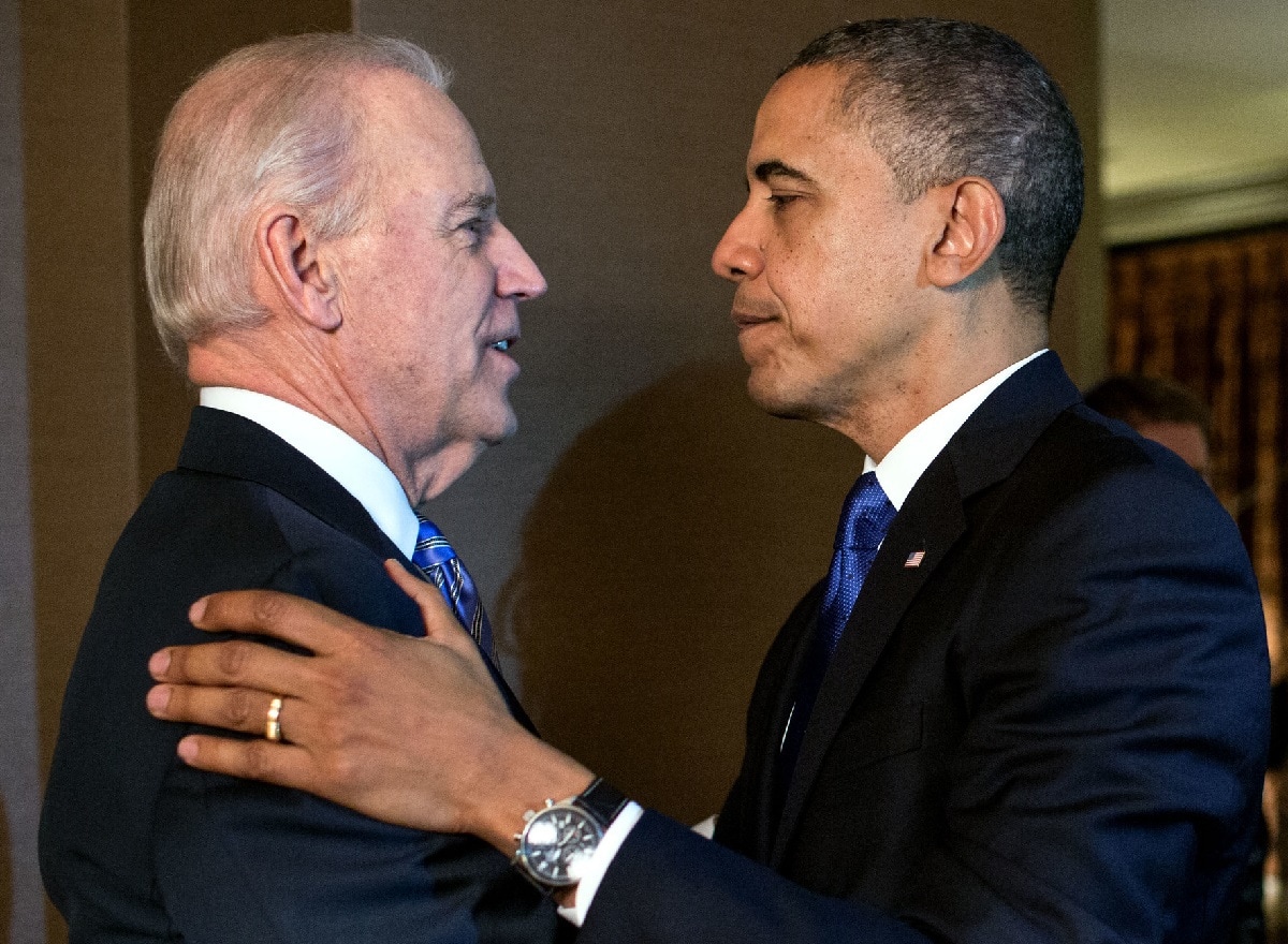 Biden and Barack Obama