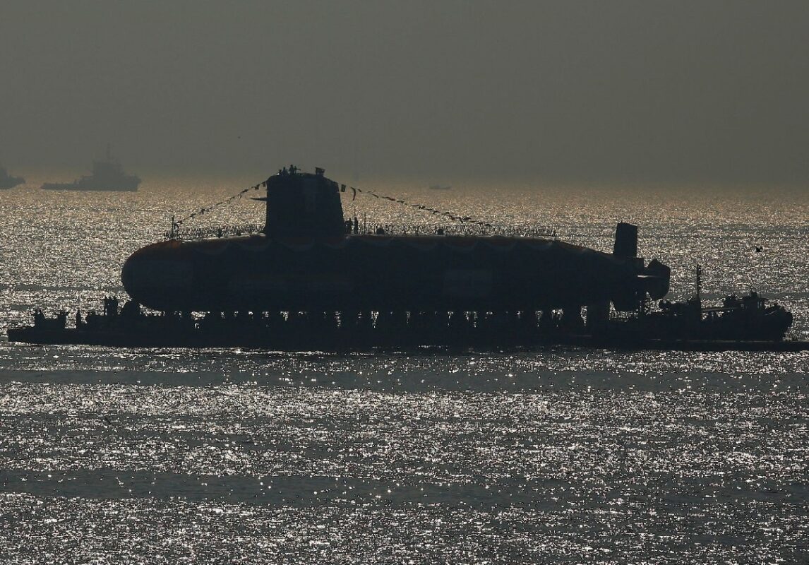 INS Arihant Open Hatch