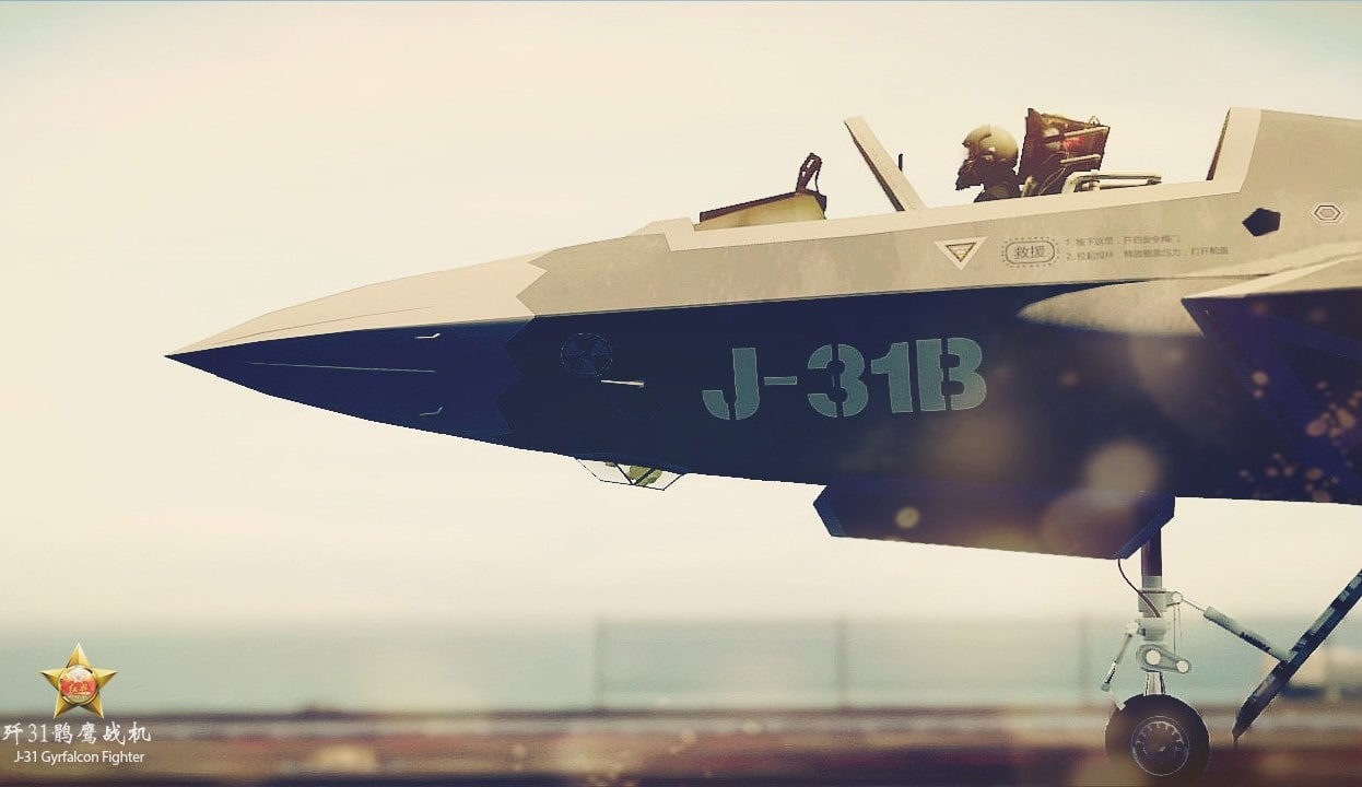 J-31 Fighter Aircraft Carrier