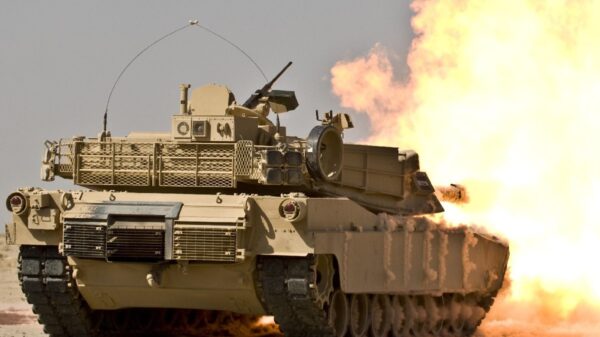 M1 Abrams Tank Firing. Image Credit: Creative Commons.