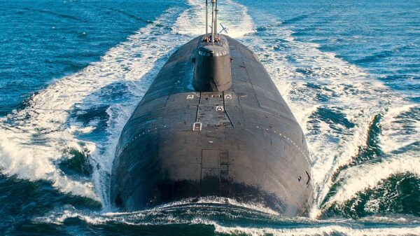 Image of an Russian Oscar-class Submarine like the Kursk. Image Credit: Creative Commons.