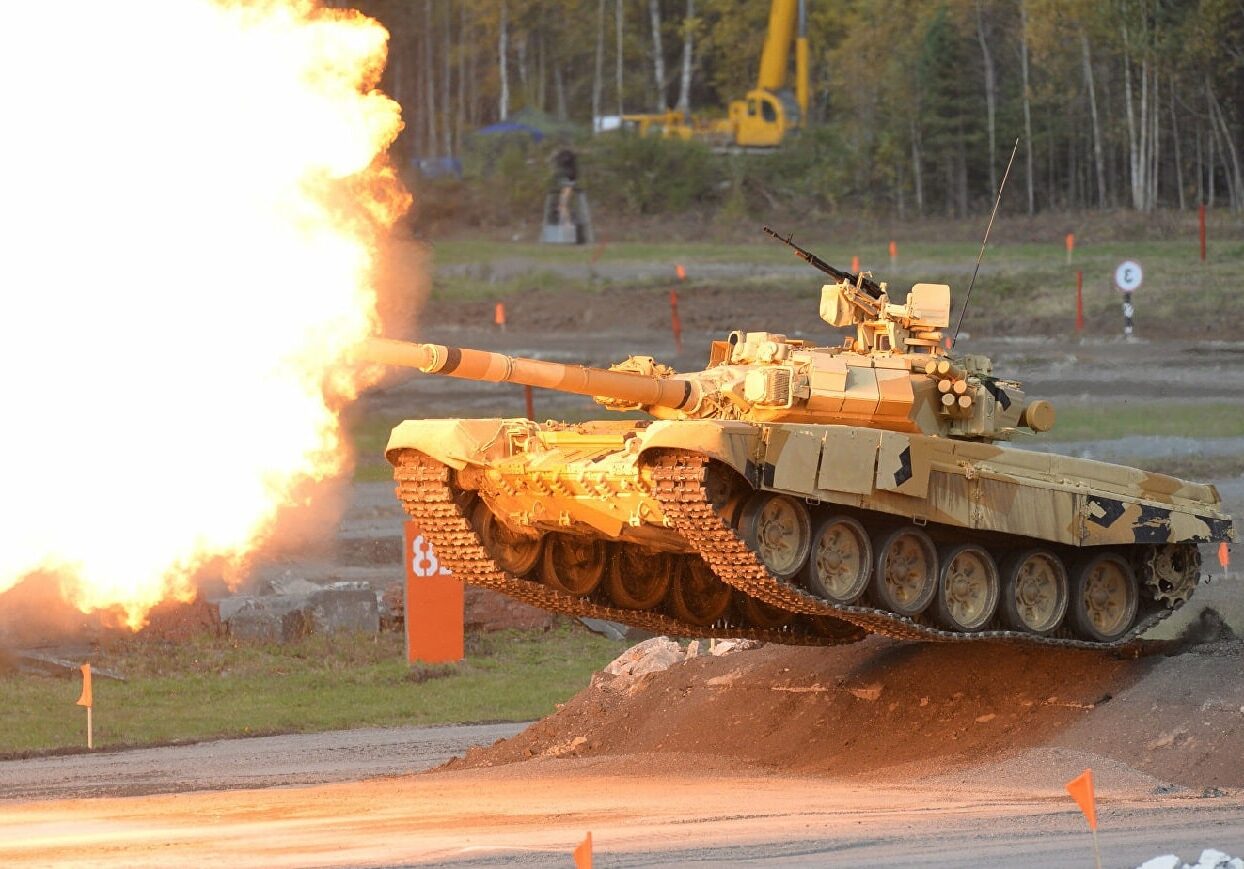 Russian T-90 Tank