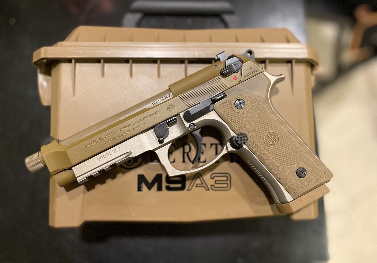 Beretta M9A3. Image: Creative Commons.