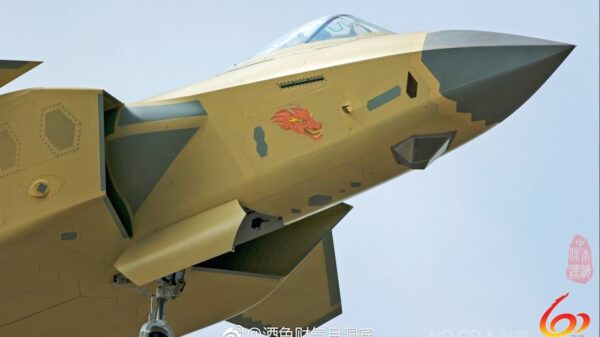 China J-20 Fighter. Image Credit: Creative Commons.